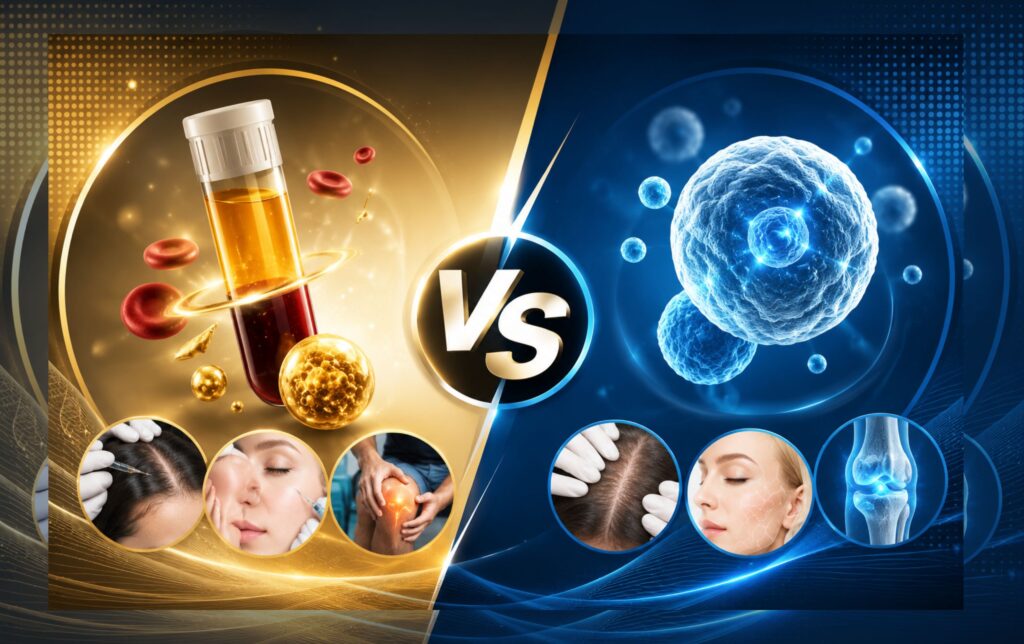 PRP vs Stem Cells